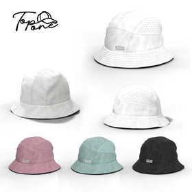 Factory Supply Unisex Solid Cotton Bucket Hat Outdoor Travel Beach Cap With Printed Pattern for Sports Fishing Wholesale Women