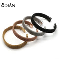 Trendy Adjustable Open Stainless Steel Cuff Bangle Stainless Steel Fashion Jewelry Bracelets & Bangles