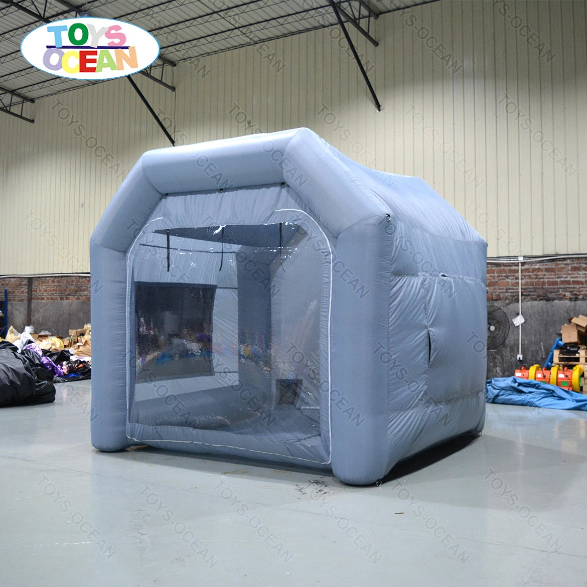 Factory Customized Small Car Inflatable Spray Booth Motorcycle Spray Paint Maintenance Tent