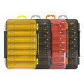 NEW 19.5cm*11cm*3.5cm Clear Double Sided Transparent Tackle Accessories Storage Lures Fishing Tackle Box Set