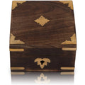 Handmade Custom Eco-Friendly Wooden Jewelry Organizer Treasure Chest Trinket Holder and Watch Storage Box Decorative Box