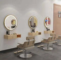 Modern Barber Shop Barber Chair Hair Salon Special Hairdressing Chair Stool Lift Can Be Put Down the Hair Salon Chair