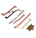 OEM Customized Precision Stamped Phosphor Bronze Low Profile Stamped Battery Contacts CNC Machined Battery Socket Spring Contact
