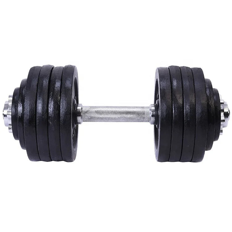 SQ DBRH Cast Iron Hex Dumbbell Rubber Coated 1kg-50kg Durable Fitness Equipment