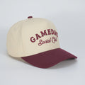 Unisex 5Panel Two-Tone Fitted Baseball Caps 100% Cotton Canvas Jersey Sports Cap Custom Logo Embroidery Casual Fashionable