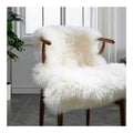Top Quality 60CM X 120CM Tibetan Lamb Fur Blanket Mongolian Sheep Skin Prayer Rug Long Hair Sheep Plate Fur