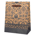 2023 Hot Sale Customized Shape and Logo Recycled Material Gift Sacks with Glossy Lamination and Embossing Boutique Paper Bags