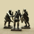 Medieval Roman Legion Soldier Miniature Pure Copper OM02 Metal Figurine Ancient Warrior Model Collectible Desktop Statue