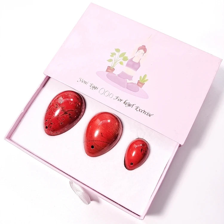 DIY Well-welcomed Quartz Yoni Health Care Jade Egg for Kegel Exercise Pelvic Floor Home Decoration