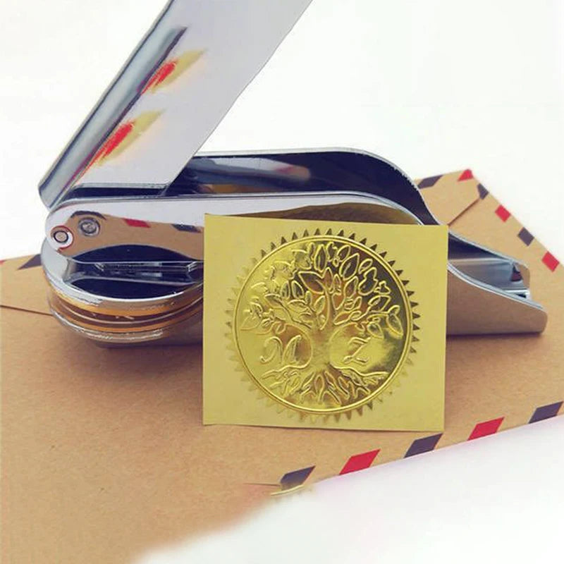 Factory Supply Personalized Custom Logo Embossed Seal Stamps