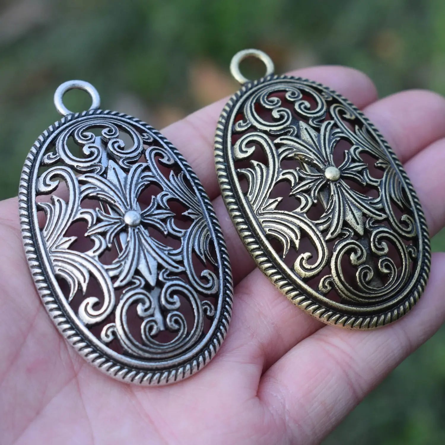 Norse Medieval Viking Brooch for Women Men Talisman Jewellery