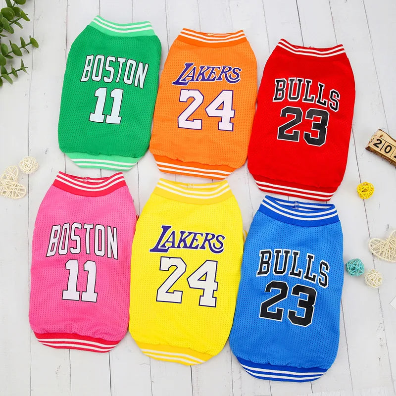 Sports Mesh Vest Clothing Wholesale Cheap Summer Whole Sale Trend Dog Clothes