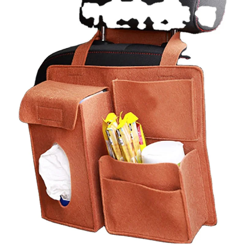 Creative Multi  Organizer Car Storage Hanging Bag Back Seat Back Bag Storage Travel Hanger for Auto Capacity Pouch Container