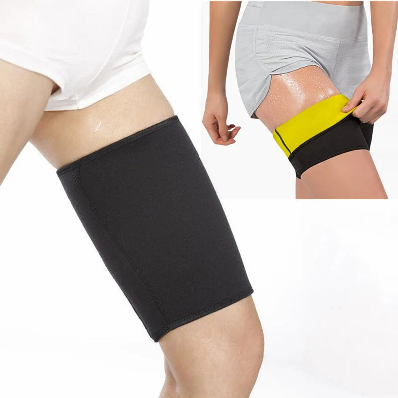 XSSHAPE Women's Upper Leg Compression Braces Breathable Neoprene Thigh Trimmer Sleeve Bodysuit Medium Control Plus Size Quick