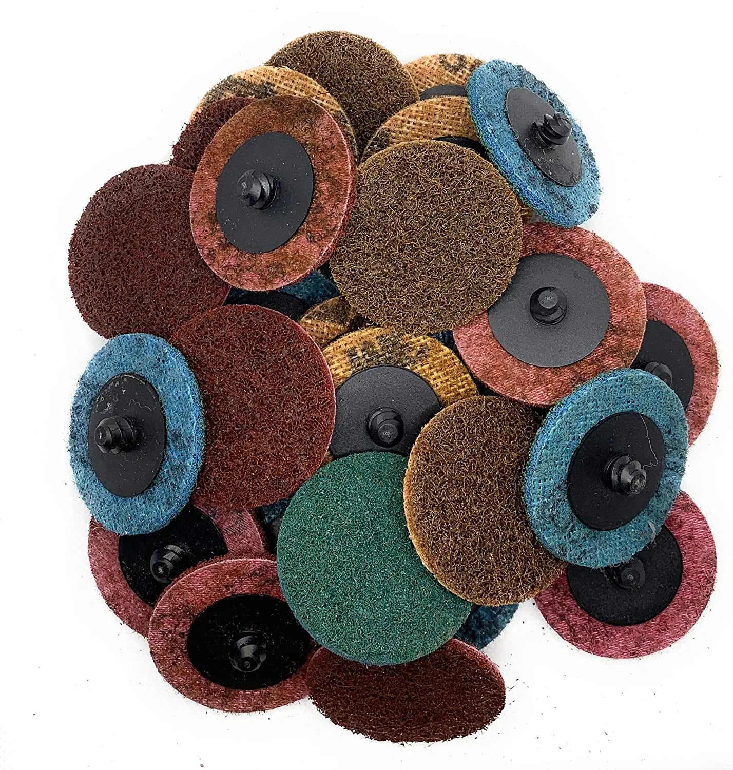 PEX 3'' Nylon Abrasive Disc Flap Quick Change Abrasive Sanding Disc Non Woven Surface Conditioning