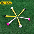Konday Bamboo/Wood Golf Tees with Plastic Rubber Cushion Custom Color & Logo MOQ 20pcs