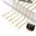 Metal Chain Shoulder Strap Metal Bag Chain Accessories Round Snake Bone Chain Hardware Accessories