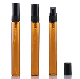 Dark Cosmetic Container 10 ml Perfume Amber Storage Packaging Glass Spray Bottle Perfume Spray Glass Bottle