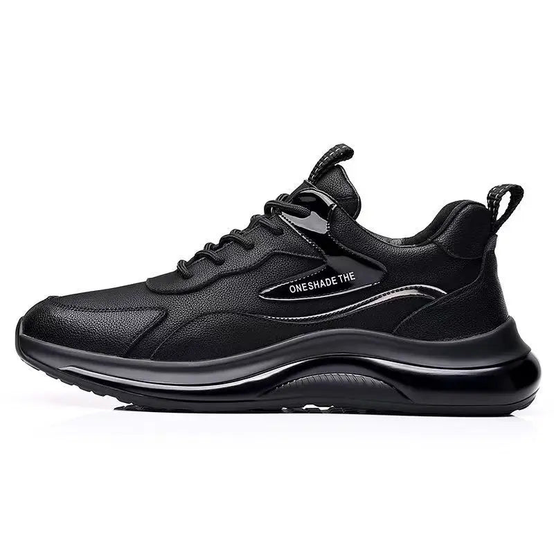 2024 Men's Height-Increasing Casual Sports Shoes White Sports Shoes Trendy All-match Design New Fashion
