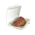 Cheaper Price Meal Box Cornstarch Disposable Cornstarch Food Box 2000 ml Cornstarch Box