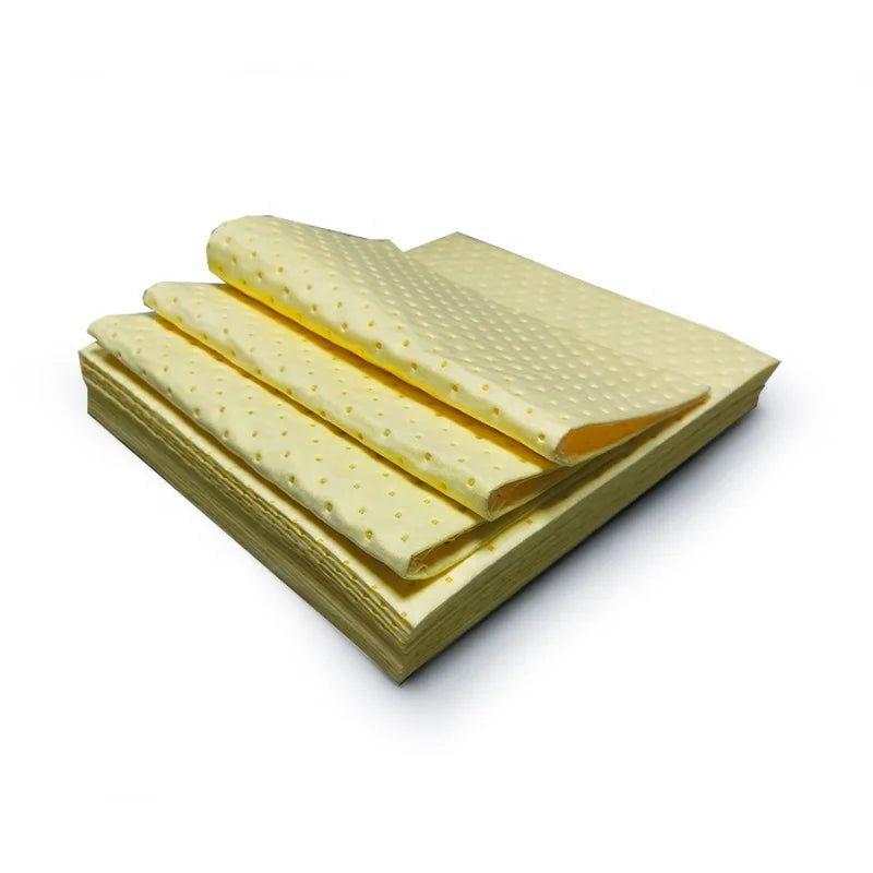 Hydrocarbon Heavy Weight 100% Polypropylene 2-5mm Thick Chemical Liquid Absorbing Spill Control Sheet