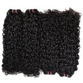 12A Grade Funmi Hair Super Double Drawn Virgin Cuticle Aligned Brazilian Hair Bundles Funmi Pixie Curly Natural Black Color
