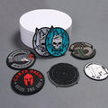 Embossed Brand Soft Rubber Patches for Clothing Heat Press Custom PVC Silicone Patch