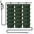 Vertical Garden Plants Stackable Plastic Wall Hanging Flower Pot With Drip Irrigation System Hanging Pot Planter