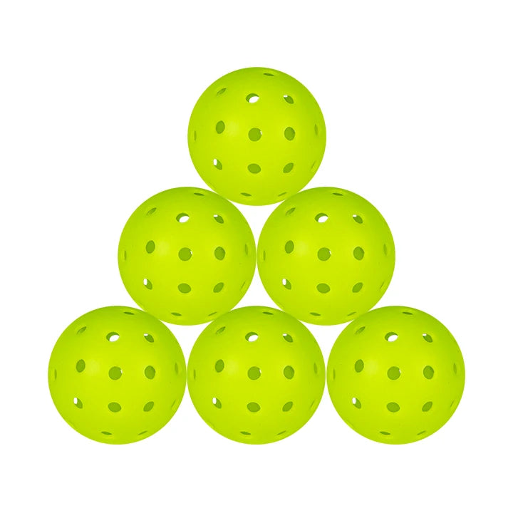 Custom Seamless USAPA Approved 74mm PE Pickleball Balls