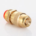 1/4 1/2 Inch Brass Misting Sprinkler Mist Spray Garden Watering Irrigation Humidify Adjustable Brass Misting Sprinkler Nozzle