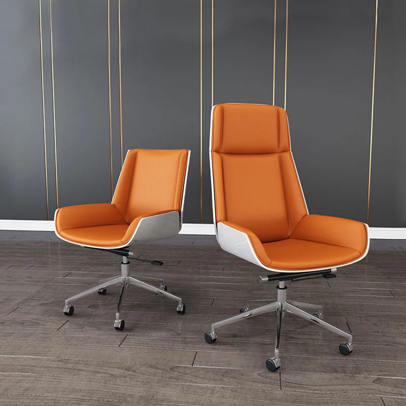 Executive Office Chair Home Office Furniture Modern Swivel Ergonomic Revolving Leather Chair Conference Room Chairs