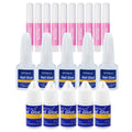 Misscheering 2g/3g/10g Nail Art Glue Set for Adhesive Nail Tip Jewelry Accessory Tool Nail Art Decoration With Brush