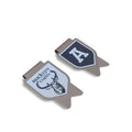 Factory Supply Different Shape Customised Metal Bookmark with Logo
