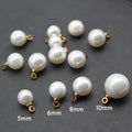 Pearl Charms Pendant Bracelet Bead Necklace DIY for Jewelry Making Handmade Findings Wholesale