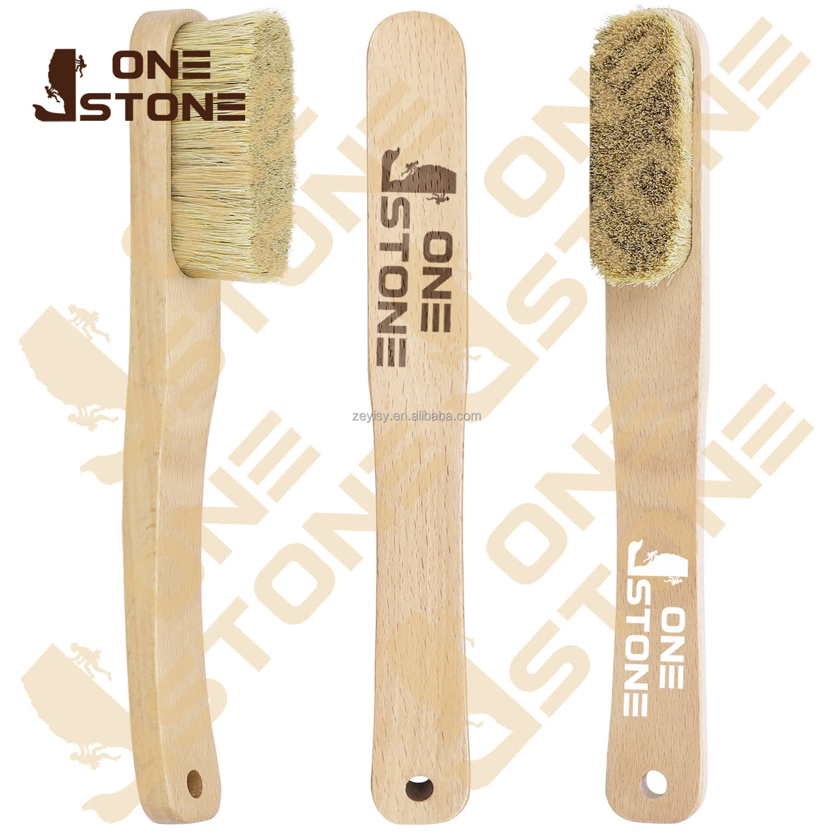 Rock Climbing Boar Bristle Brush Durable and Clean High-quality Bristle Rock Climbing Brush for Rock Climbing Shoes