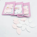Eyelash Extension Practice Sponge White pink Eye Shape Flowering Eyelashes Grafting Eyelashes Practice Sponges Training Sponge
