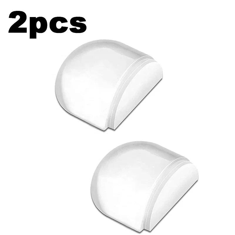 Silicone Catch Floor Mounted Wall Buffers Protector Acrylic Shower Door Holder Adhesive Sliding Under Door Draft Stoppers