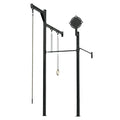 Multi-Function Commercial Power Rack 8-10 Lane Fitness Rig Steel Tube Q235 Construction 1800x4200x6000mm Size Outdoor Sunshine