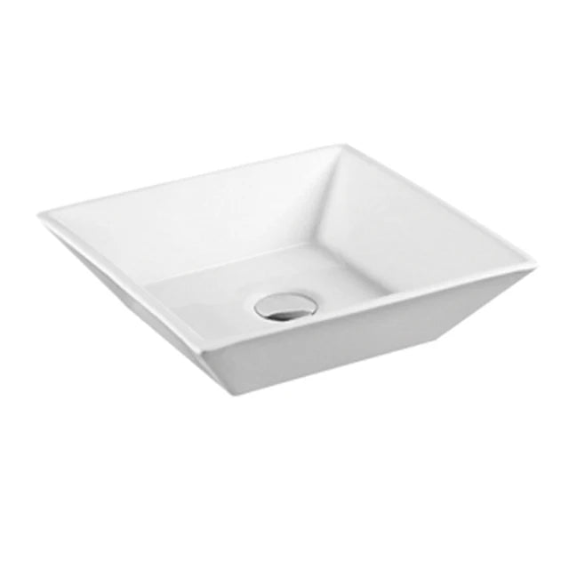 Art Washing Basin for Bathroom Washing Sink Pedestal Basin White Ceramic