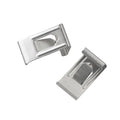 Iron Zinc Plated V Clip Button Spring Hook Picture Frame Hardware Backboard Wall Hanging Accessories 14x26mm TS-K178 for Photo