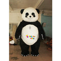 Guangzhou Enjoyment Giant Custom Panda Mascot Costume Inflatable Panda Mascot Adult Party Costume