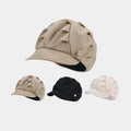 High Quality Cloud Soft Brim Beret Hats Autumn Fashion Fold Beret Hat for Men Unisex