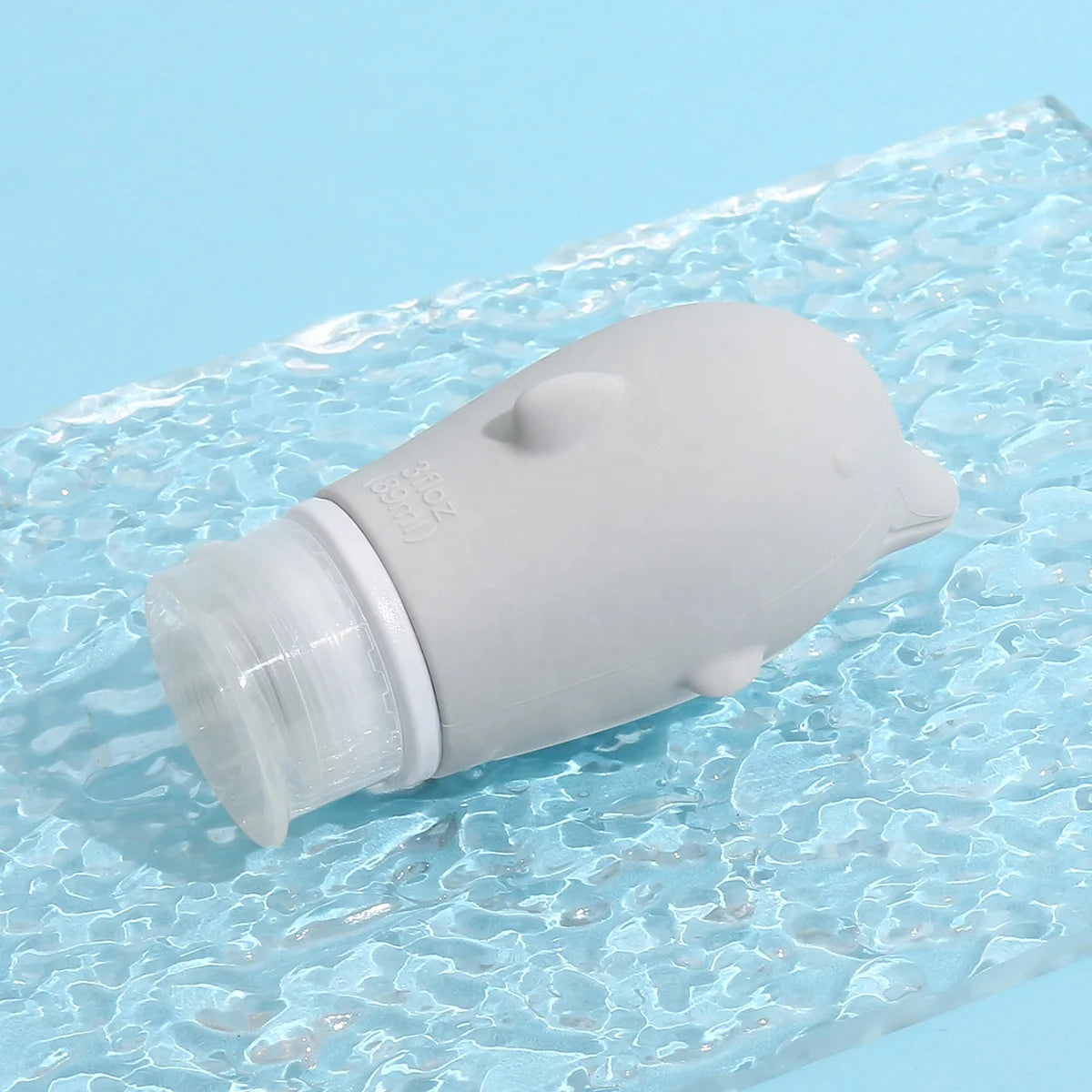 Silicone Soft Cosmetic Tube Hand Cream Packaging Squeeze Shower Gel Body Lotion Containers for Skin Care