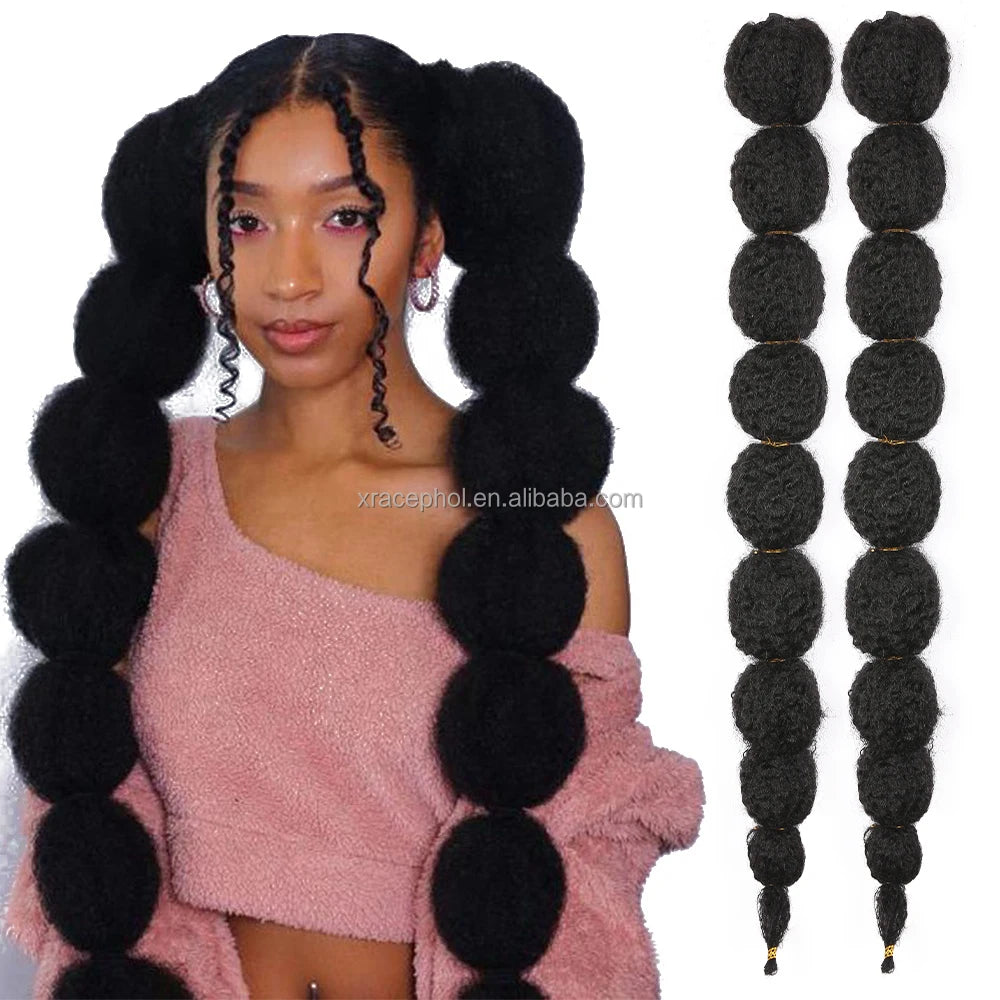 Yaki 20inch Caterpillar Marley Braids Adjustable Hair Wholesale Drawstring Pigtail Ponytail Extension