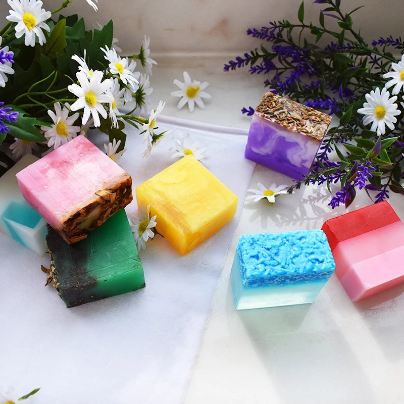 Customized 19 Colorful Natural Clean Soap Essential Oil Handmade Yoni Soap Bar
