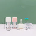 Lightweight Shatterproof Empty Mangueira De Plastico Plastic Lip Brush Tube 2025 Hot Sale Wide Mouth Lipstick Container