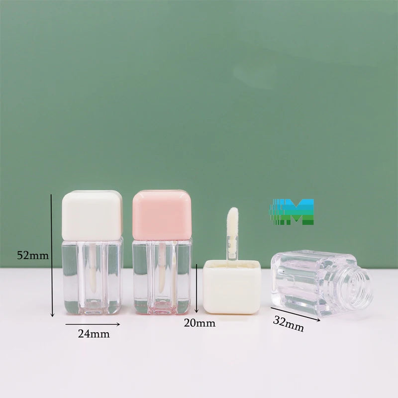 Lightweight Shatterproof Empty Mangueira De Plastico Plastic Lip Brush Tube 2025 Hot Sale Wide Mouth Lipstick Container