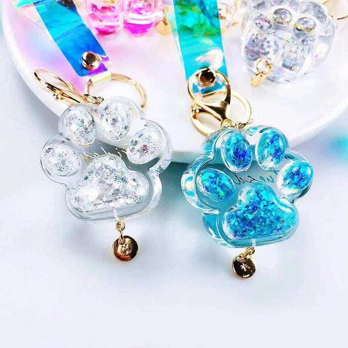 Cute KeychainHandmade Cat Paw Keychain
