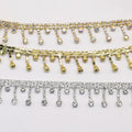Fringe Rhinestone Trim Chain Crystal  by the Yard Tassel Rhinestones for Garment Jewelry Decoration