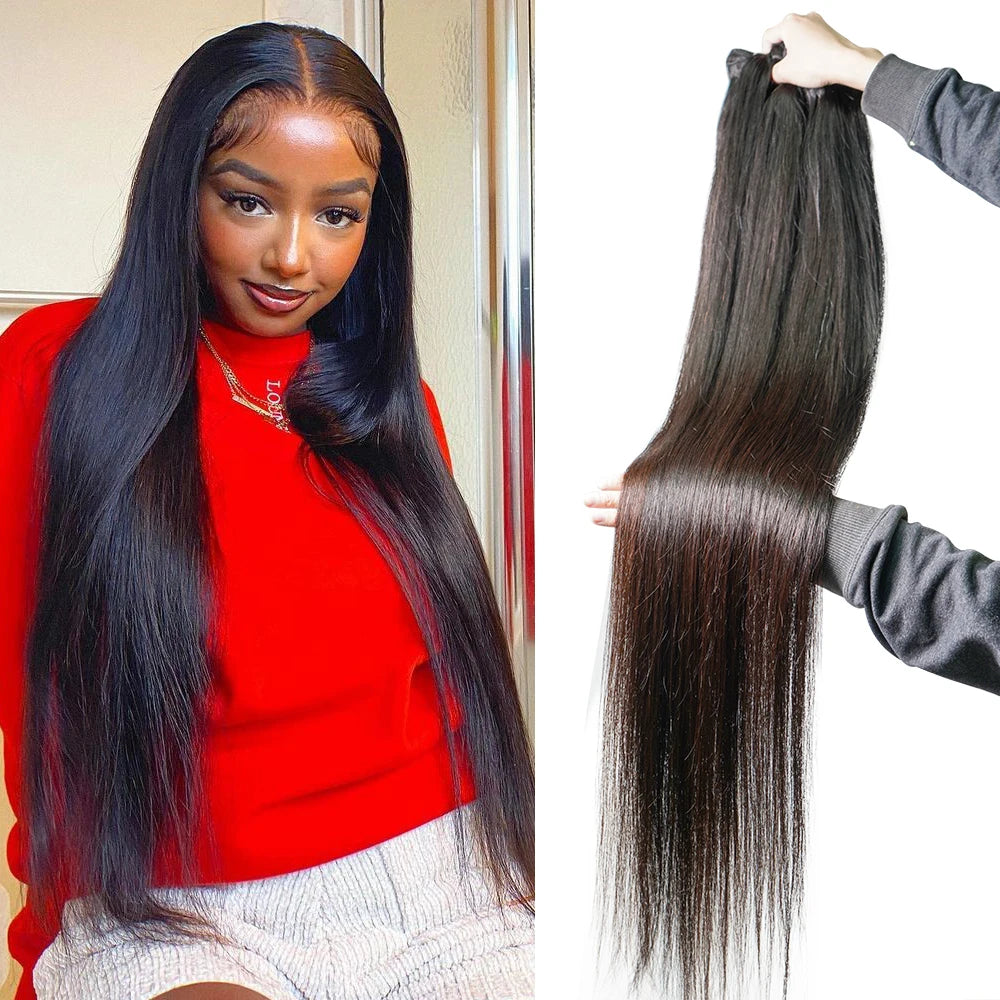 Raw Mink Brazilian Hair Bundles100% Unprocessed Brazilian Human Hair ExtensionCheap 9a Grade Virgin Brazilian Hair